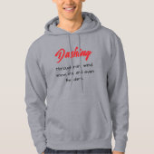 Gray Dashing Hoodie (Vorderseite)