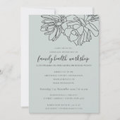 GRAY DESERT CACTI ERFOLGREICHE SKETCH WORKSHOP-VER EINLADUNG (Vorderseite)