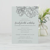 GRAY DESERT CACTI ERFOLGREICHE SKETCH WORKSHOP-VER EINLADUNG (Stehend Vorderseite)