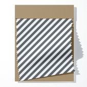Gray Diagonal Stripes Muster Stoff