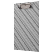Gray diagonale Streifen Klemmbrett (Links)