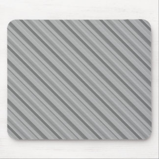 Gray diagonale Streifen Mousepad