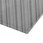 Gray diagonale Streifen Schneidebrett (Ecke)