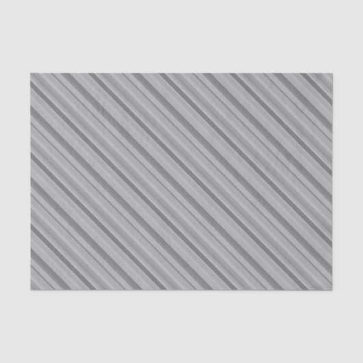 Gray diagonale Streifen Seidenpapier (Vorderseite)