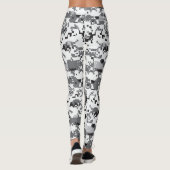 Gray Digital Camouflage Leggings (Rückseite)