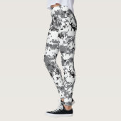 Gray Digital Camouflage Leggings (Links)