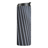 Gray digital wallpaper thermosbecher (Nach links gedreht)