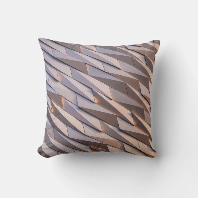 GRAY DIGITAL WALLPAPIER KISSEN (Vorderseite)