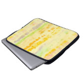 Gray Dirty Art Malerei. Shibori Muster. Bardo Br Laptopschutzhülle (Vorne Knopf)