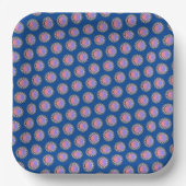 Gray Disk Ribbon von Kenneth Yoncich Pappteller (Vorderseite)