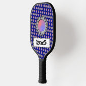 Gray Disk Ribbon von Kenneth Yoncich Pickleball Schläger (Links)