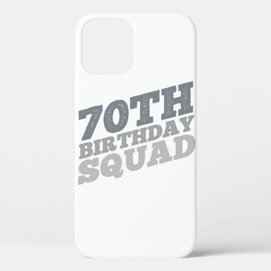 Gray Distressed 70. Case-Mate iPhone Hülle (Rückseite)