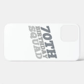 Gray Distressed 70. Case-Mate iPhone Hülle (Rückseite (Horizontal))