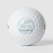 Gray Dolphin Personalisierte Golfbälle (Vorderseite)