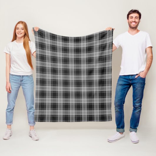 Gray Douglas Kariert Fleecedecke (Beispiel)