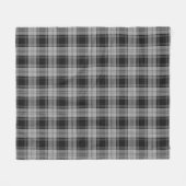 Gray Douglas Kariert Fleecedecke (Vorderseite (Horizontal))