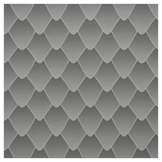Gray Dragon Scales Stoff (Muster)