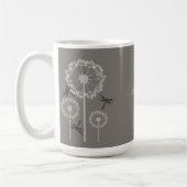 Gray Dragonflies Tasse (Links)