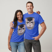 Gray Dwarf Hamster mit Universitätsabschluss T-Shirt (Unisex)