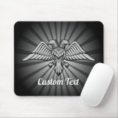 Gray Eagle mit zwei Heads Maus Pad Mousepad (Mit Mouse)