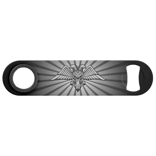 Gray Eagle mit zwei Heads Speed Flasche Opener Flaschenöffner (Vorderseite (Horizontal))