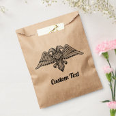 Gray Eagle mit zwei Köpfen Gefallen Bag Geschenktütchen (Versiegelt)