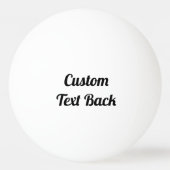 Gray Eagle mit zwei Köpfen Ping-Pong Ball (Rückseite)