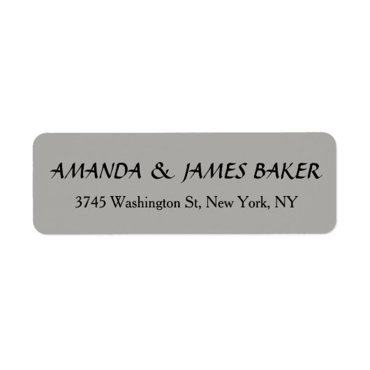 Gray Einzigartige Creative Clean Stilvolle Familie (Vorne)