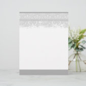 Gray Elegance Letterhead & Stationery (Stehend Vorderseite)
