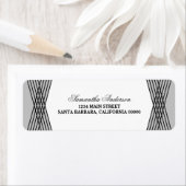 Gray Elegant Deko Address Labels (Insitu)