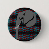 Gray Elephant Button (Vorderseite)