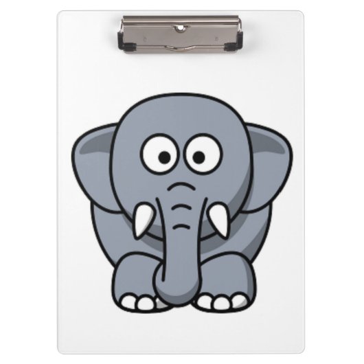 GRAY ELEPHANT KLEMMBRETT (Vorderseite)