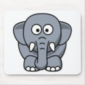 GRAY ELEPHANT MOUSEPAD (Vorne)