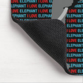 Gray Elephant Mousepad (Ecke)