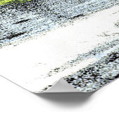 Gray Elephant Poster (Ecke)