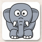 GRAY ELEPHANT UNTERSETZER (Vorderseite)