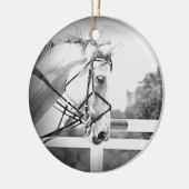 Gray English Horse Ornament (Links)
