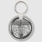 Gray ER Nurse Schlüsselanhänger (Vorderseite)
