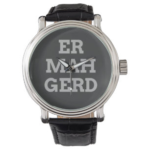 Gray Ermahgerd Watch Armbanduhr