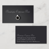 Gray Espresso Bar Coffee Shop - Visitenkarte (Vorne/Hinten)