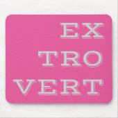 Gray Extrovert Mousepad (Vorne)