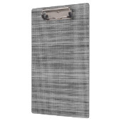 Gray Fabric Clipboard Klemmbrett (Links)