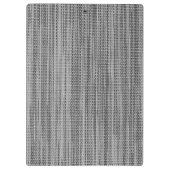 Gray Fabric Clipboard Klemmbrett (Rückseite)
