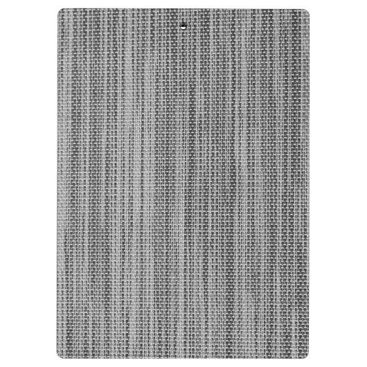 Gray Fabric Clipboard Klemmbrett (Rückseite)