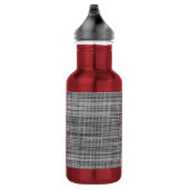 Gray Fabric Cloth Edelstahlflasche (Rechts)