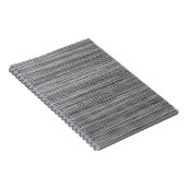 Gray Fabric Cloth Notizblock (Rechte Seite)