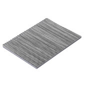 Gray Fabric Cloth Notizblock (Linke Seite)