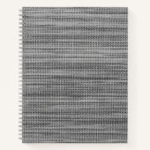 Gray Fabric Cloth Notizblock (Vorderseite)