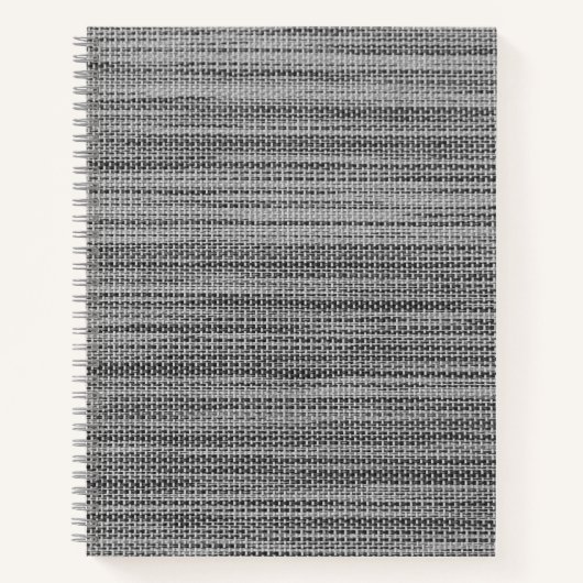 Gray Fabric Cloth Notizblock (Vorderseite)