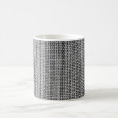 Gray Fabric Coffee Tasse (Mittel)